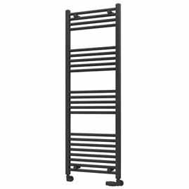 Eastbrook Wingrave Straight Ladder Towel Radiator 1400mm x 500mm - Matt Anthracite - 89.0534 - TAP 'N' SHOWER