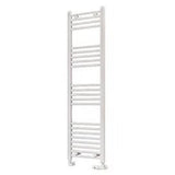 Eastbrook Wingrave Straight Ladder Towel Radiator 1400mm x 400mm - Matt White - 89.0539 - TAP 'N' SHOWER