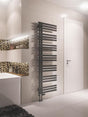 Eastbrook Hurley Designer Towel Radiator 1800mm x 600mm - Matt Anthracite - 89.0553 - TAP 'N' SHOWER