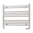 Eastbrook Westward Straight Ladder Towel Radiator 600mm x 800mm - Gloss White - 89.0574 - TAP 'N' SHOWER