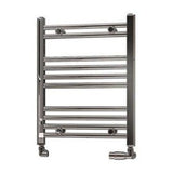 Eastbrook Westward Straight Ladder Towel Radiator 1800mm x 600mm - Gloss White - 89.0583 - TAP 'N' SHOWER