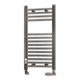 Eastbrook Westward Straight Ladder Towel Radiator 800mm x 400mm - Chrome - 89.0587 - TAP 'N' SHOWER