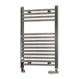 Eastbrook Westward Straight Ladder Towel Radiator 800mm x 500mm - Chrome - 89.0588 - TAP 'N' SHOWER