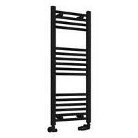 Eastbrook Wingrave Straight Ladder Towel Radiator 1000mm x 400mm - Matt Black - 89.0599 - TAP 'N' SHOWER