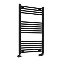 Eastbrook Wingrave Straight Ladder Towel Radiator 1000mm x 600mm - Matt Black - 89.0601 - TAP 'N' SHOWER