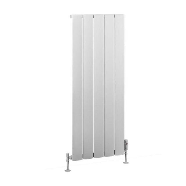 Eastbrook Malmesbury Aluminium Vertical Radiator 470mm x 1200mm - Matt White - 89.0938 - TAP 'N' SHOWER