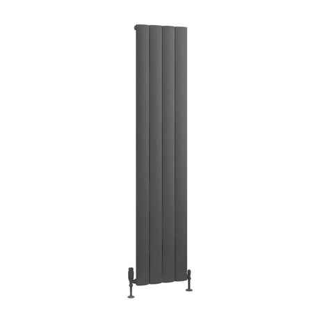 Eastbrook Tordino Aluminium Vertical Radiator 375mm x 1800mm - Matt Anthracite - 89.1224 - TAP 'N' SHOWER