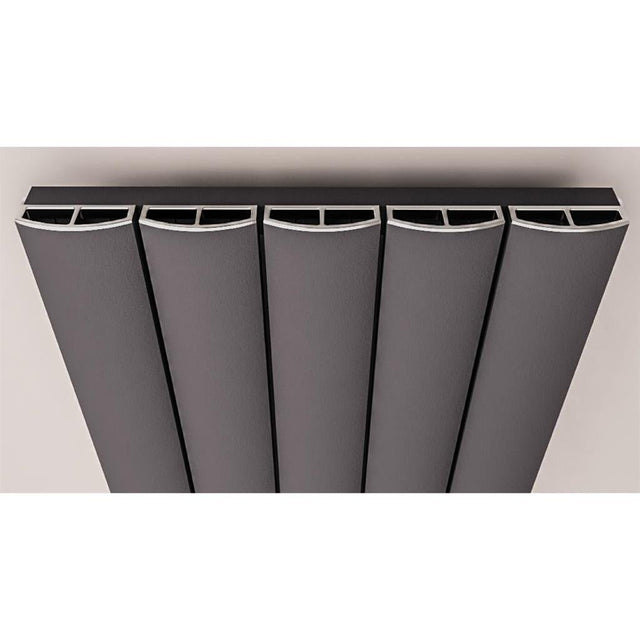 Eastbrook Tordino Radiator Cover Cap Set 660mm - Chrome - 89.1240 - TAP 'N' SHOWER