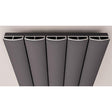 Eastbrook Tordino Radiator Cover Cap Set 850mm - Chrome - 89.124 - TAP 'N' SHOWER