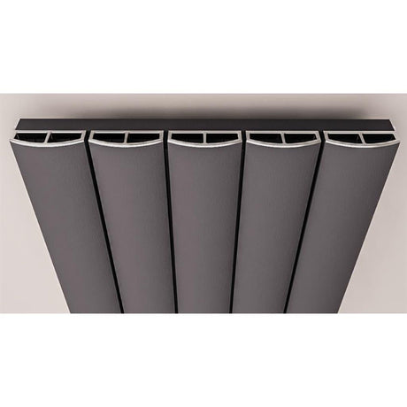 Eastbrook Tordino Radiator Cover Cap Set 850mm - Chrome - 89.124 - TAP 'N' SHOWER