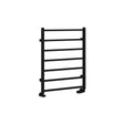 Eastbrook Tuscan Square Towel Radiator 600mm x 800mm - Matt Black - 89.1263 - TAP 'N' SHOWER