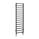 Eastbrook Tuscan Square Towel Radiator 500mm x 1800mm - Matt Black - 89.1266 - TAP 'N' SHOWER
