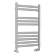 Eastbrook Defford Designer Towel Radiator 500mm x 800mm - Matt Grey - 89.1280 - TAP 'N' SHOWER