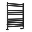 Eastbrook Defford Designer Towel Radiator 600mm x 800mm - Matt Black - 89.1293 - TAP 'N' SHOWER