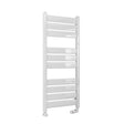 Eastbrook Santero Designer Towel Radiator 500mm x 1200mm - Gloss White - 89.1306 - TAP 'N' SHOWER