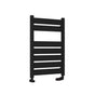Eastbrook Santero Designer Towel Radiator 500mm x 800mm - Matt Black - 89.1316 - TAP 'N' SHOWER