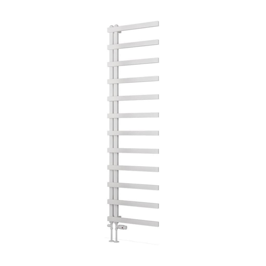 Eastbrook Platani Designer Towel Radiator 500mm x 1800mm - Matt White - 89.1332 - TAP 'N' SHOWER