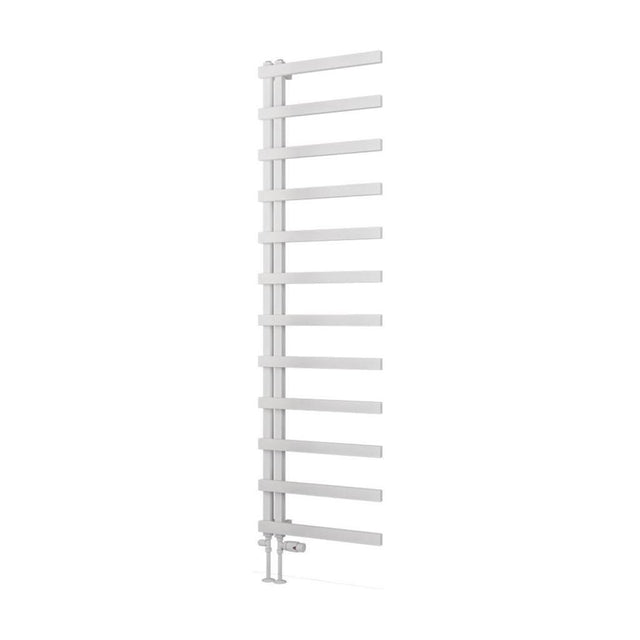 Eastbrook Platani Designer Towel Radiator 500mm x 1800mm - Matt White - 89.1332 - TAP 'N' SHOWER