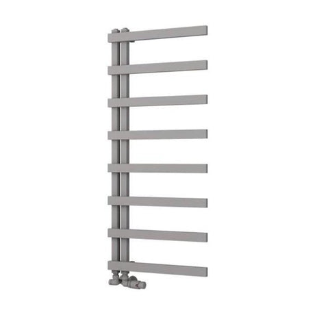 Eastbrook Platani Designer Towel Radiator 500mm x 1150mm - Matt Grey - 89.1336 - TAP 'N' SHOWER