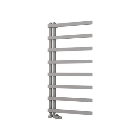 Eastbrook Platani Designer Towel Radiator 600mm x 1150mm - Matt Grey - 89.1337 - TAP 'N' SHOWER