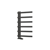 Eastbrook Platani Designer Towel Radiator 500mm x 800mm - Matt Anthracite - 89.1340 - TAP 'N' SHOWER