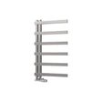 Eastbrook Platani Designer Towel Radiator 500mm x 800mm - Matt Chrome - 89.1352 - TAP 'N' SHOWER