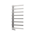 Eastbrook Platani Designer Towel Radiator 600mm x 1150mm - Matt Chrome - 89.1355 - TAP 'N' SHOWER