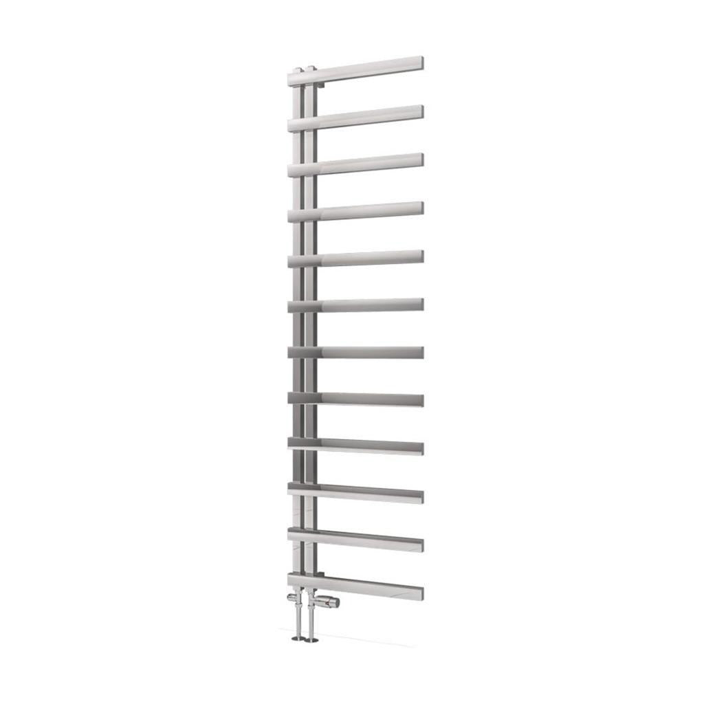 Eastbrook Platani Designer Towel Radiator 500mm x 1800mm - Matt Chrome - 89.1356 - TAP 'N' SHOWER