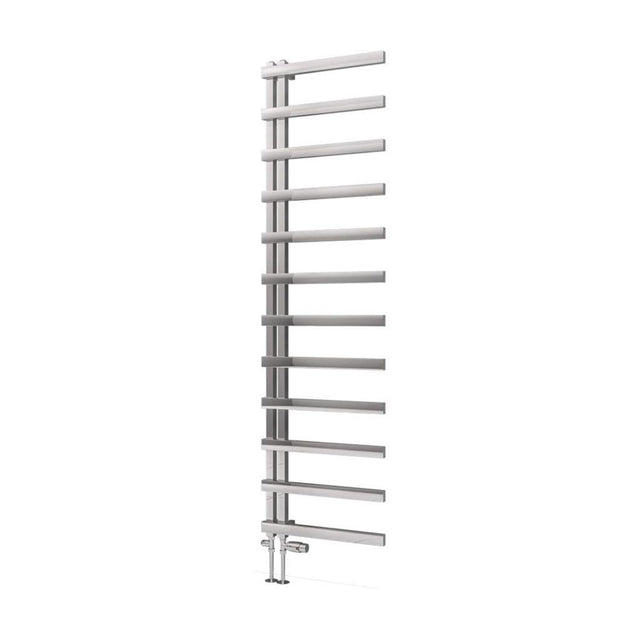 Eastbrook Platani Designer Towel Radiator 500mm x 1800mm - Matt Chrome - 89.1356 - TAP 'N' SHOWER