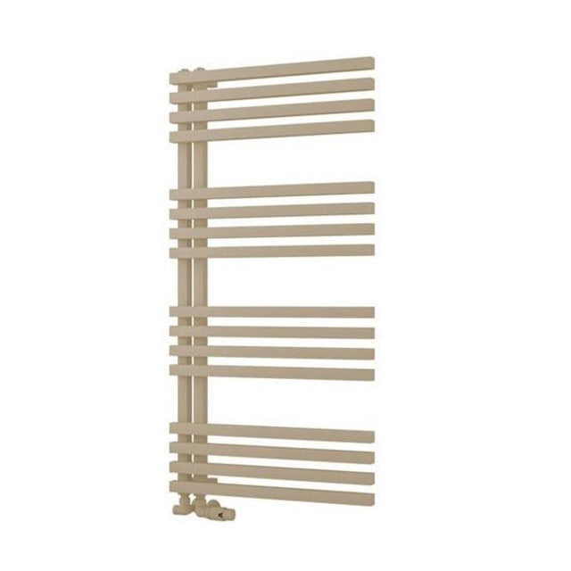 Eastbrook Reinbach Designer Towel Radiator 600mm x 1200mm - Matt Cappuccino - 89.1367 - TAP 'N' SHOWER