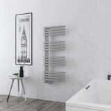 Eastbrook Reinbach Designer Towel Radiator 500mm x 1200mm - Matt Grey - 89.1372 - TAP 'N' SHOWER