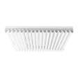 Eastbrook Witney Radiator Cover Cap Set 850mm - Chrome - 89.1408 - TAP 'N' SHOWER
