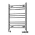 Eastbrook Wingrave Straight Multirail Towel Radiator 500mm x 600mm - Matt Grey - 89.1413 - TAP 'N' SHOWER