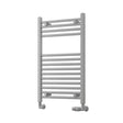 Eastbrook Wingrave Straight Multirail Towel Radiator 500mm x 800mm - Matt Grey - 89.1417 - TAP 'N' SHOWER
