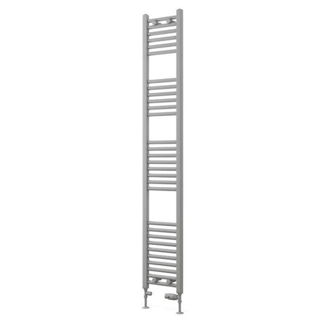 Eastbrook Wingrave Straight Multirail Towel Radiator 300mm x 1800mm - Matt Grey - 89.1435 - TAP 'N' SHOWER
