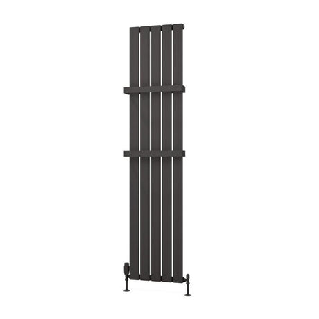 Eastbrook Deddington Vertical Designer Radiator 1800mm x 390mm - Matt Anthracite - 89.1513 - TAP 'N' SHOWER