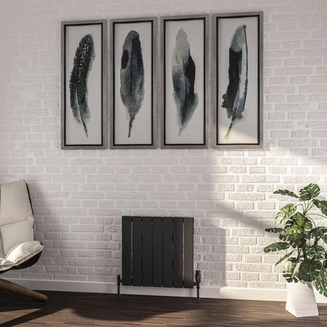Eastbrook Addington Type10 Designer Radiator 500mm x 514mm - Matt Anthracite - 91.0018 - TAP 'N' SHOWER