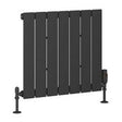 Eastbrook Addington Type10 Designer Radiator 500mm x 514mm - Matt Anthracite - 91.0018 - TAP 'N' SHOWER