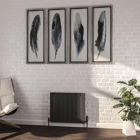 Eastbrook Addington Type10 Designer Radiator 500mm x 588mm - Matt Anthracite - 91.0019 - TAP 'N' SHOWER