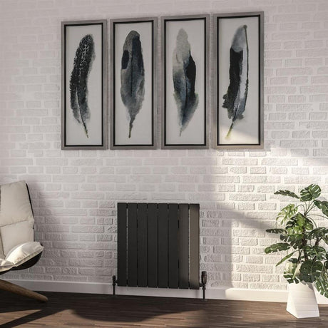 Eastbrook Addington Type10 Designer Radiator 600mm x 588mm - Matt Anthracite - 91.0021 - TAP 'N' SHOWER