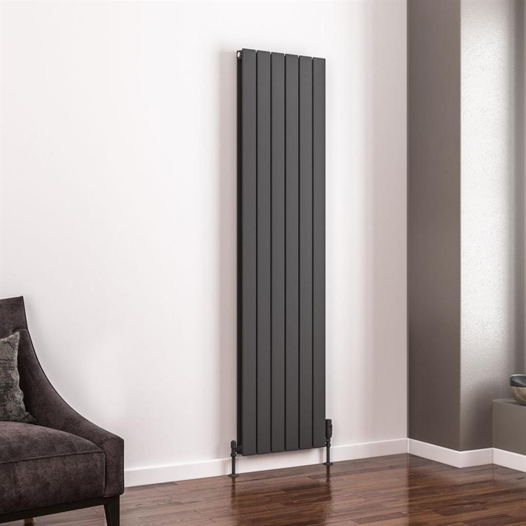 Eastbrook Addington Type20 Designer Radiator 1800mm x 440mm - Matt Anthracite - 91.0040 - TAP 'N' SHOWER