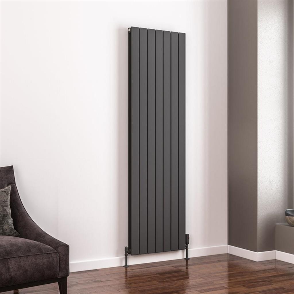 Eastbrook Addington Type20 Designer Radiator 1800mm x 514mm - Matt Anthracite - 91.0041 - TAP 'N' SHOWER