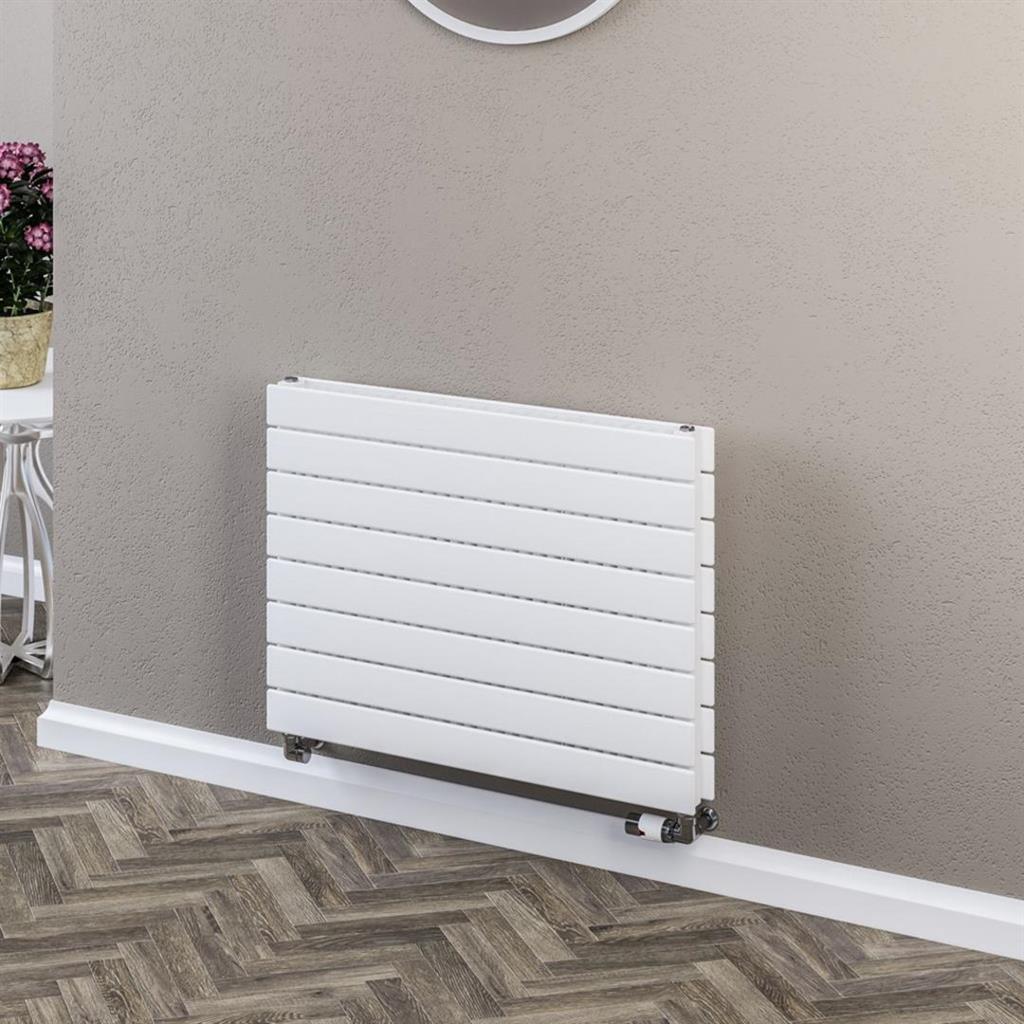 Eastbrook Addington Type21 Horizontal Designer Radiator 588mm x 800mm - Gloss White - 91.0044 - TAP 'N' SHOWER