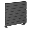 Eastbrook Addington Type21 Horizontal Designer Radiator 588mm x 600mm - Matt Anthracite - 91.0047 - TAP 'N' SHOWER