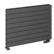 Eastbrook Addington Type21 Horizontal Designer Radiator 588mm x 800mm - Matt Anthracite - 91.0048 - TAP 'N' SHOWER