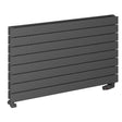 Eastbrook Addington Type21 Horizontal Designer Radiator 588mm x 1000mm - Matt Anthracite - 91.0049 - TAP 'N' SHOWER