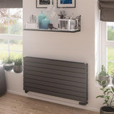 Eastbrook Addington Type21 Horizontal Designer Radiator 588mm x 1200mm - Matt Anthracite - 91.0050 - TAP 'N' SHOWER