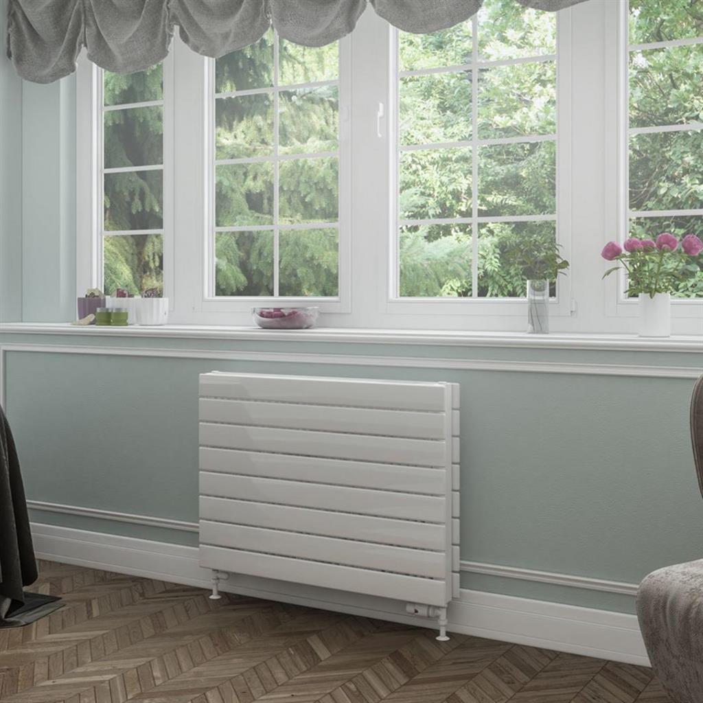 Eastbrook Addington Type22 Horizontal Designer Radiator 588mm x 800mm - Gloss White - 91.0052 - TAP 'N' SHOWER