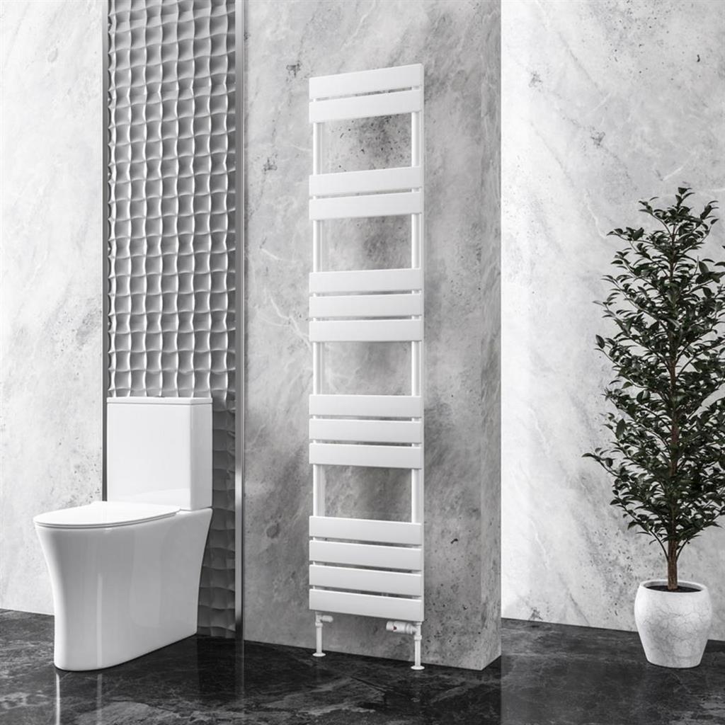 Eastbrook Addington Type10 Designer Towel Radiator 1750mm x 400mm - Gloss White - 91.0063 - TAP 'N' SHOWER