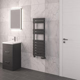 Eastbrook Addington Type10 Designer Towel Radiator 1110mm x 600mm - Matt Anthracite - 91.0077 - TAP 'N' SHOWER